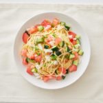 【わが家の1品レシピ】#59 イカと夏野菜のパスタ