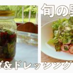 【簡単レシピ】シソを使った野菜ドレッシング＆サラダ