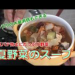 【簡単レシピ】夏野菜のスープ