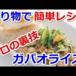 【ガパオライス】プロの簡単おかずレシピ『冬野菜のガパオライス』【よみファクッキング】