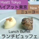 【#ホテルビュッフェ】パークハイアット東京、ニューヨークグリルのランチビュッフェ🍴味、サービス、景色良き✨Park Hyatt Tokyo – Buffet😋New York Grill [Eng]