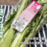 【大和まなレシピ】謎の食材！日本で最古の野菜とされる奈良県の伝統野菜大和まなで和物をつくってみた！【梅肉和え】
