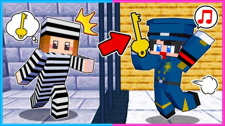 ちろる刑務所vsぴの囚人😱😮【 マイクラ / Minecraft  】