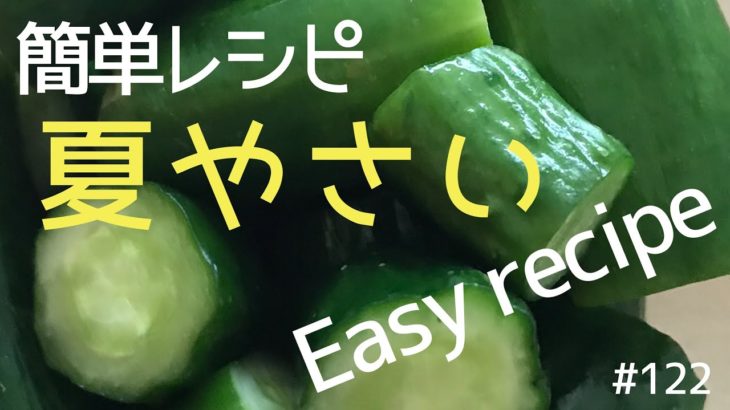 【ずぼら飯】夏野菜で簡単作り置き【ずぼらさんのレシピ】Easy to make and keep with summer vegetables【NoDog💙💧】