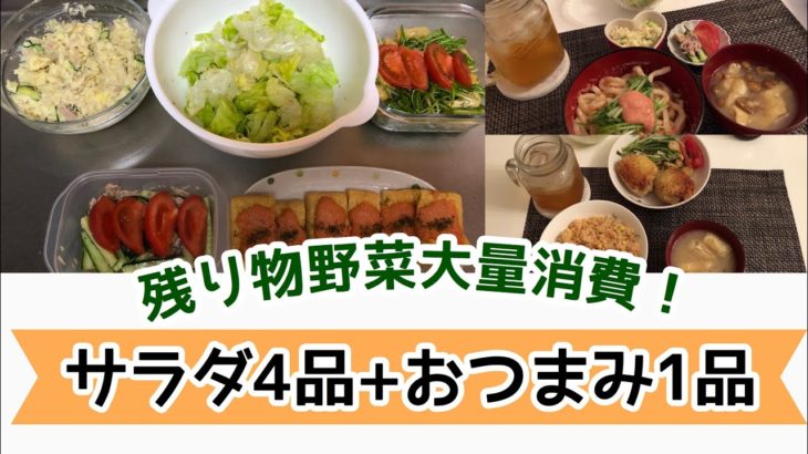 【簡単レシピ】野菜嫌いのパパでも食べれるサラダとおつまみ！