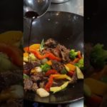 牛排炒野菜【料理動画短片】中華料理 レシピ 本格