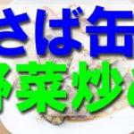 サバ缶レシピ 野菜炒め