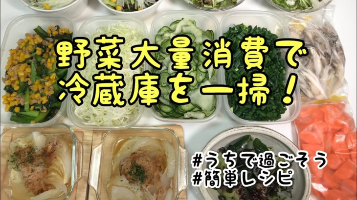 【簡単レシピ】野菜大量消費と冷蔵庫のリセット♩