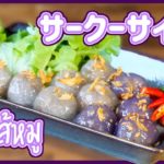 タピオカ饅頭　Steamed tapioca ball　สาคูไส้หมู　サークーサイムー　タイ料理レシピ EP.137