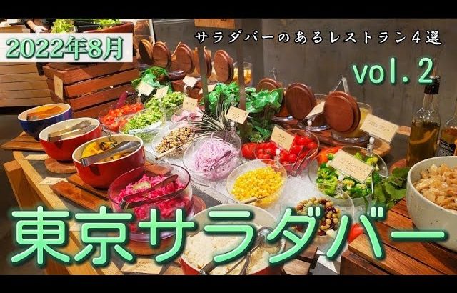 【東京サラダバーvol.2】サラダバーってサラダだけじゃない！オシャレでヘルシーで大満足。