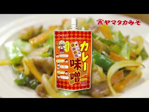 カレー味噌レシピ：肉野菜炒め（2～3人分）
