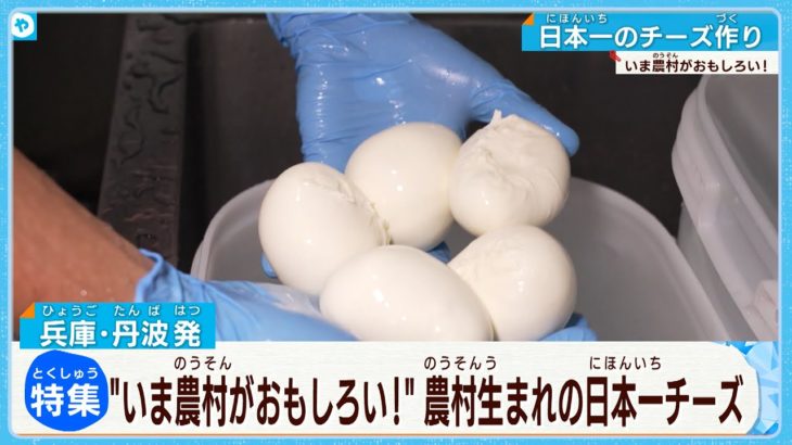 【農村生まれ！日本一のチーズ】兵庫・丹波発　「いま農村がおもしろい」
