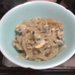 むきみ切り干し（おかず番付）-Stewed clams and dried daikon radish-【Japanese food 江戸長火鉢】