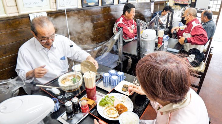 京都）かつ丼！天ぷら！働く男たちを支えるガッツリ大衆食堂の爆売れ定食メシ丨Japanese Good Old Diner