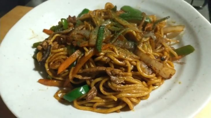 今日の昼めし 昭和のインディアン焼きそば