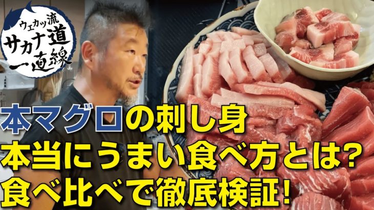 【本マグロ編】「本マグロの刺し身8種盛り＋中落ち」本当にうまい食べ方を徹底検証！