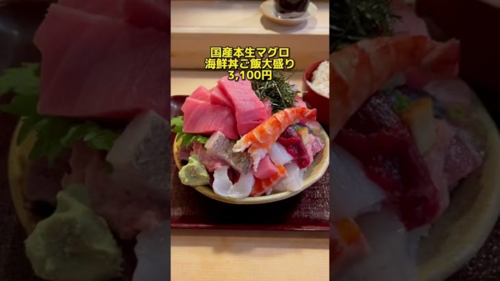 【御茶ノ水】江戸富士 東京都文京区湯島2-7-7 光ビル 1F 御茶ノ水駅徒歩7分 ボリュームたっぷりでしかもめちゃくちゃ旨い海鮮丼✨ 是非行ってみて！#shorts