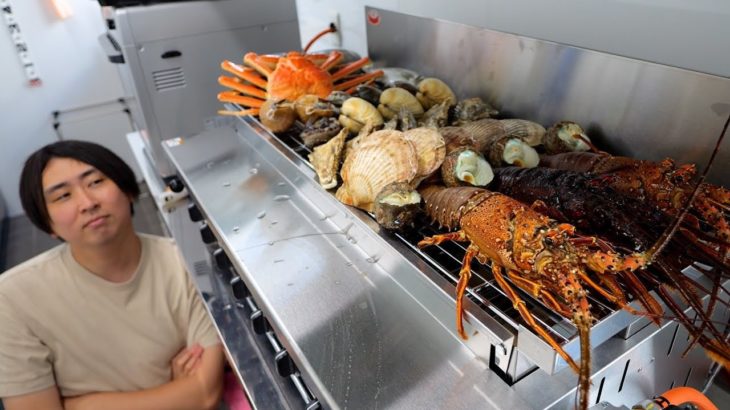 最強のコンロで　最高の海鮮バーベキューしてみた