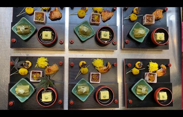 銀座【四丁目】秋の前菜【髙橋屋】一人前【16,000円】懐石【コース】四代目【高橋屋】天然うなぎ【割烹】料理【懐石】会席【問い合わせ】0480-32-0021