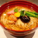 ソラノイロ / 雑煮とラーメンの融合「EDO 雑煮麺」