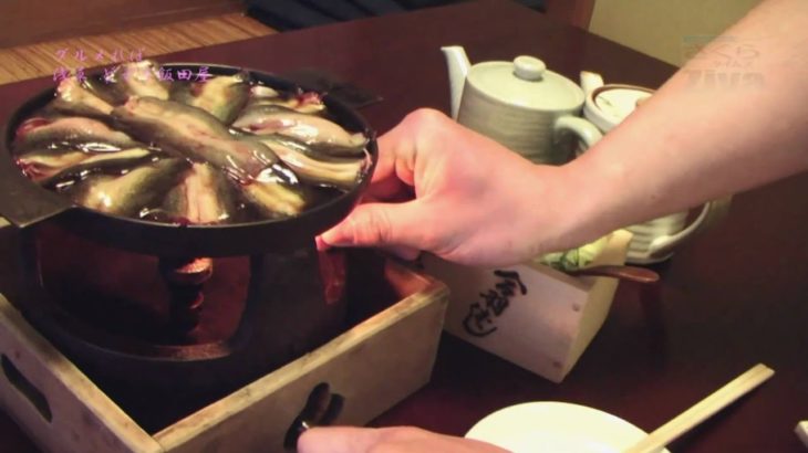 東京５大どぜう店　【浅草どぜう飯田屋】　どぜう鍋の作り方。