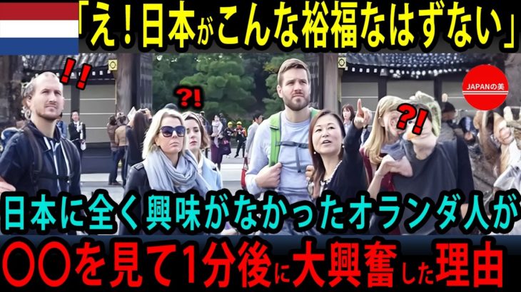 【海外の反応】「日本の何がいいんですか？ww」日本に対して全く興味が無かったのに…→とあるキッカケで日本へ訪れたオランダ人女性が衝撃を受けた理由