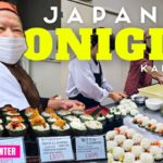 Behind the Counter at a Japanese Onigiri Shop w/ +50 kinds of rice balls