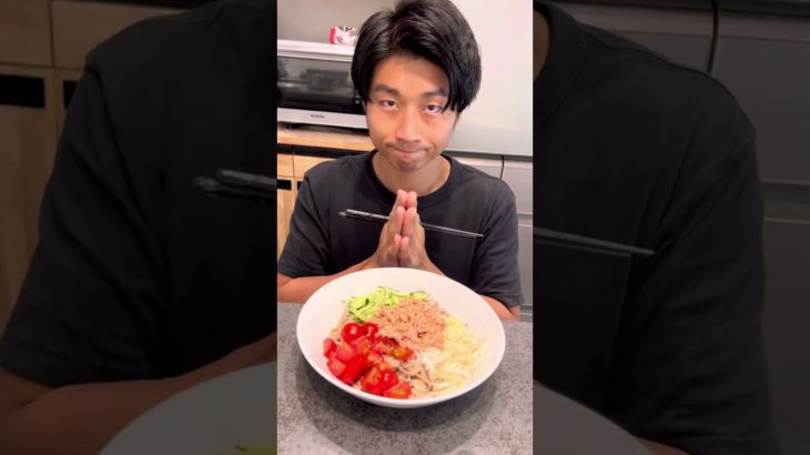 【そばはダイエットの味方】ツナと野菜のヘルシー痩せそば！