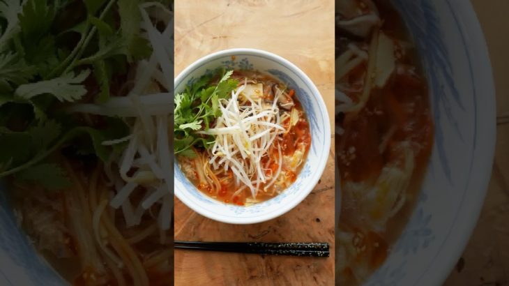 Day 52 of 100 サンラータンメン #100日間のレシピシェア