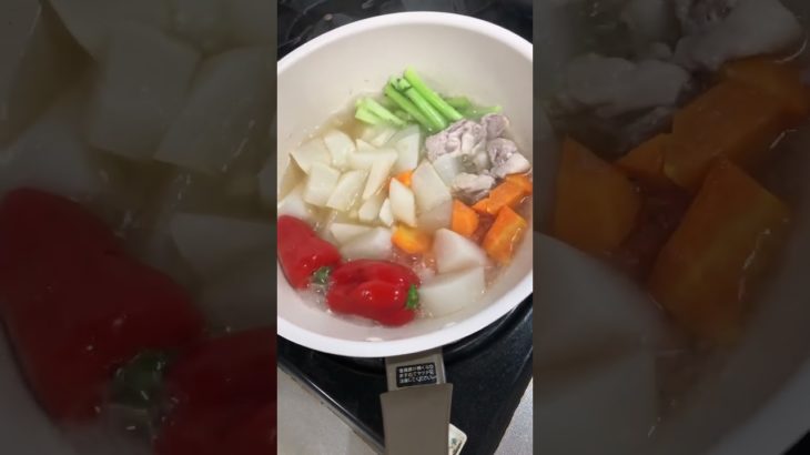 #大根としめじの煮物#秋の煮物 #cookingshorts #75歳の夕食作り