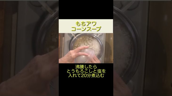 未来食つぶつぶ雑穀「もちアワ」を食べてシェイプアップ！ #shorts