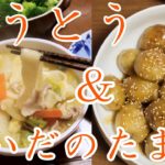 【山梨県の郷土料理】ほうとう＆せいだのたまじ作りました
