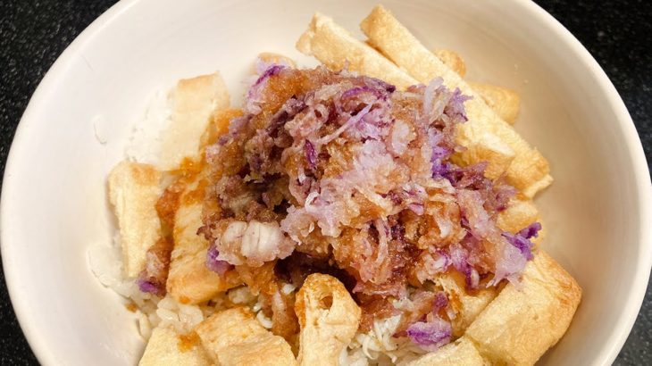 あぶらあげとしらすと大根おろしの丼 美味しんぼレシピ よくぞ日本人に生まれけり