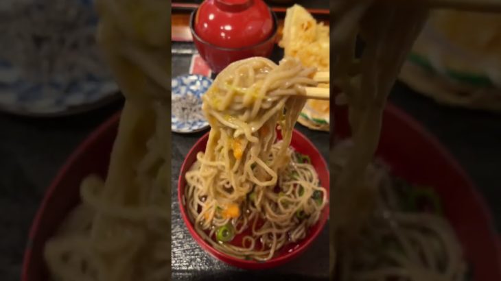 江戸時代に戻りたくなるそば屋