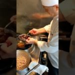 「金醤牛肉（チンジャンニューロー）」板橋区高島平 “四川料理 剣閣” 特製甘味噌の風味が堪らない！！レタスで巻いてサッパリと♪　#shorts #牛肉料理 #肉料理