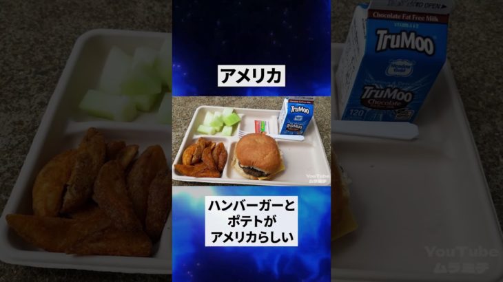 日本の給食に絶句…世界の学校給食6選 #shorts