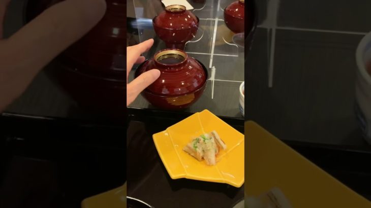 幸菜庵 茶懐石料理教室 ＃朝茶事 ＃煮物椀 ＃とろろすり流し ＃shorts