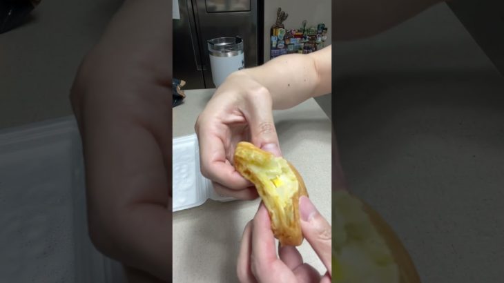 屋台の食べ物、たまごパンと野菜パン 계란빵 #韓国料理 #韓国旅行 #streetfood