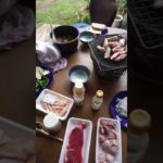 田舎暮らしの休日BBQ　　#料理 #田舎暮らし #おうちごはん #cooking #japan #自炊 #food #countryside #ごはん