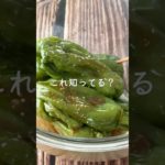 一度は試してほしい！【ピーマンの丸ごとおひたし】