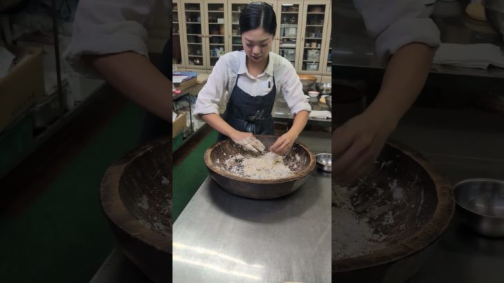 中秋の名月には月見うどんを手打ちで！　今年は雲隠れでしたが、来年はどうなるでしょうね？　大津香雪