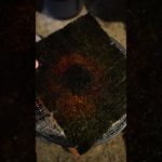 【七輪】納豆の炭火焼きがうますぎる！　#asmr #bbq